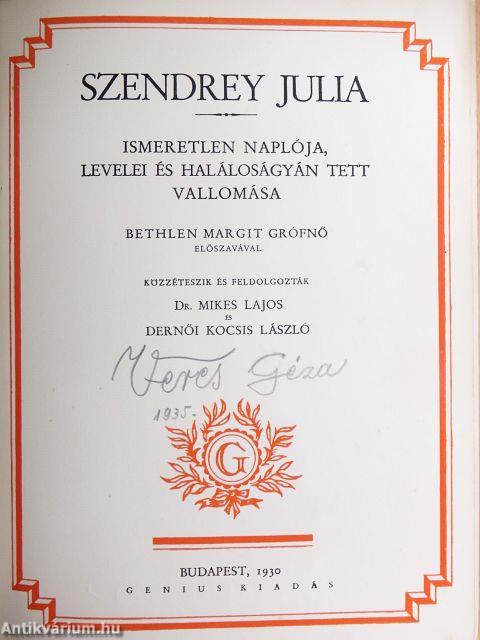 Szendrey Julia
