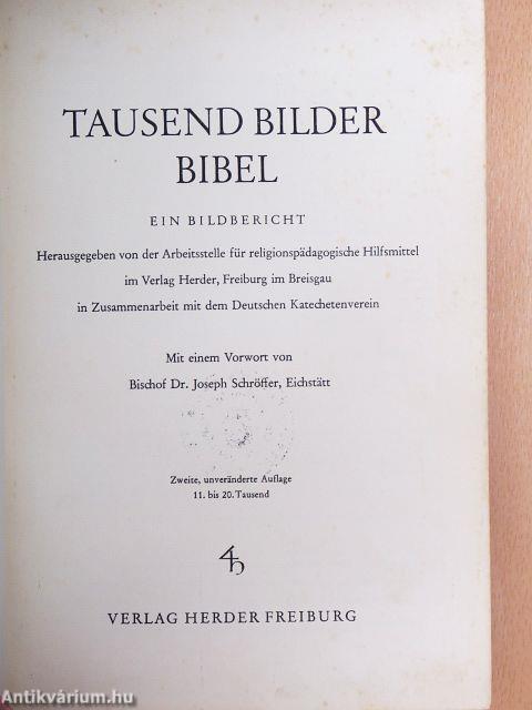 Tausend Bilder Bibel