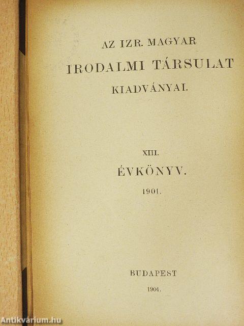 Évkönyv 1901.