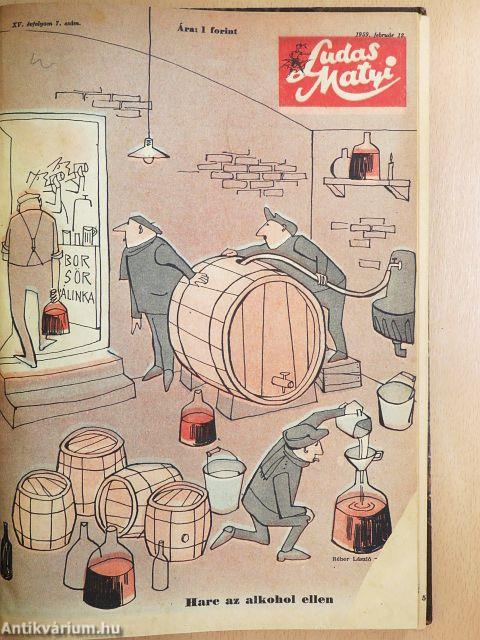 Ludas Matyi 1959. (nem teljes évfolyam)