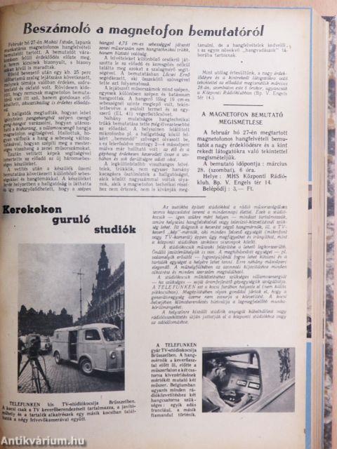 Rádiótechnika 1959. január-december