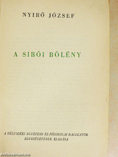 A sibói bölény I-II.