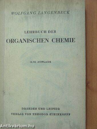 Lehrbuch der Organischen Chemie