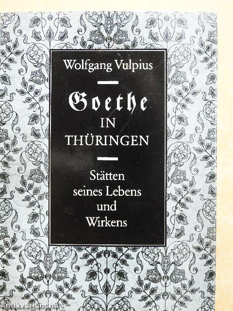 Goethe in Thüringen