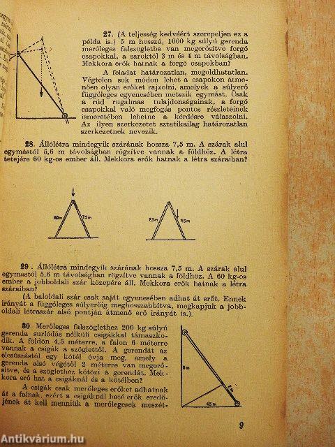 Mechanikai példatár