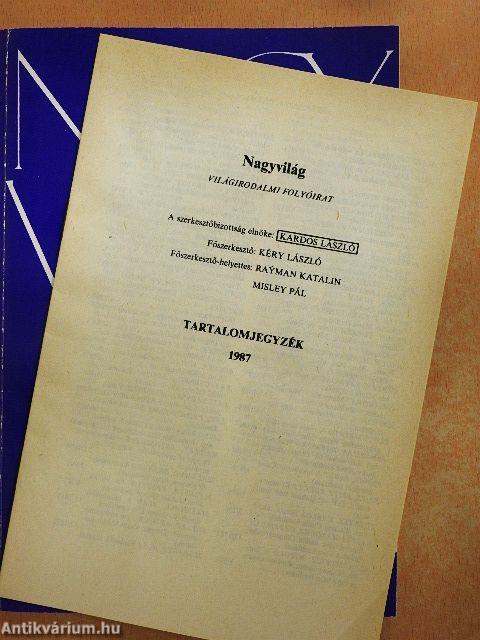 Nagyvilág 1988. január-december