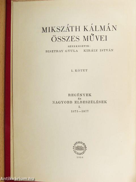 "68 kötet a Mikszáth Kálmán összes művei - Kritikai kiadás sorozatból (nem teljes sorozat)"