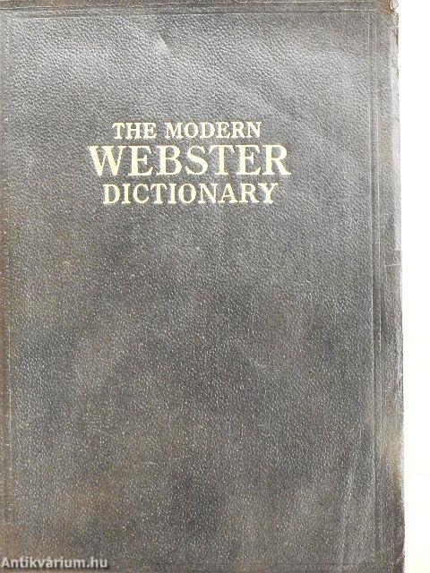 The Modern Webster Dictionary