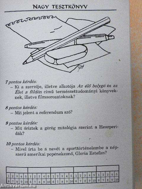 Nagy tesztkönyv