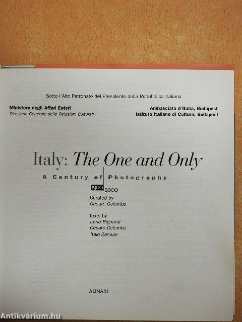 Italy: The One and Only