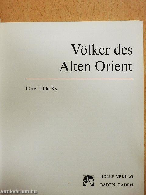 Völker des Alten Orient