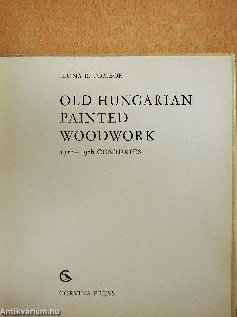 Old Hungarian painted woodwork