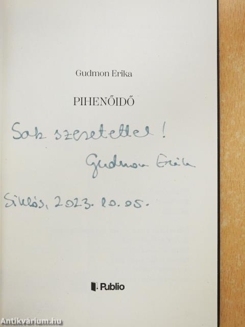 PiheNŐidő (dedikált példány)