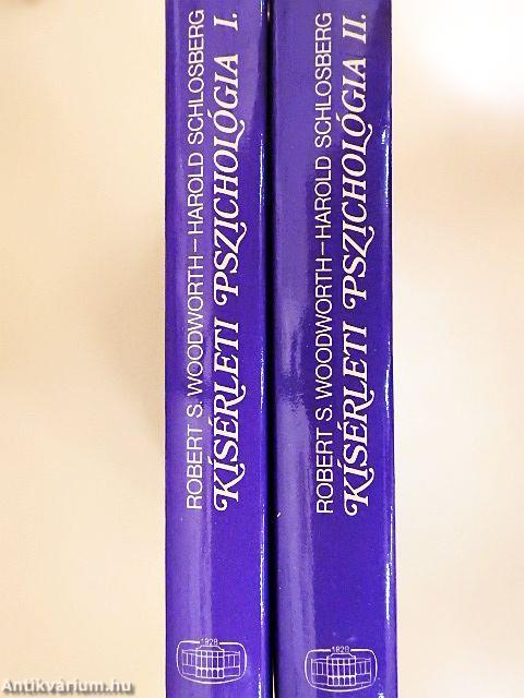 Kísérleti pszichológia I-II.