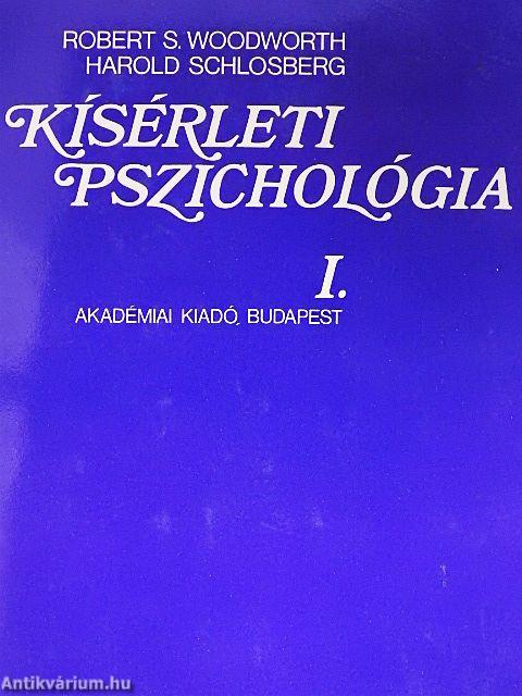 Kísérleti pszichológia I-II.