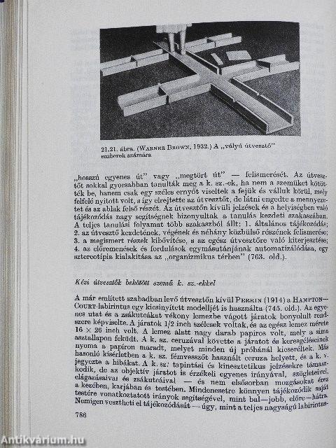 Kísérleti pszichológia I-II.