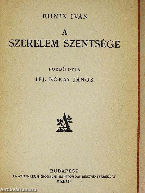 A szerelem szentsége