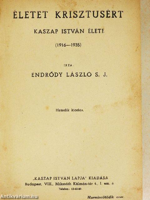 Életet Krisztusért