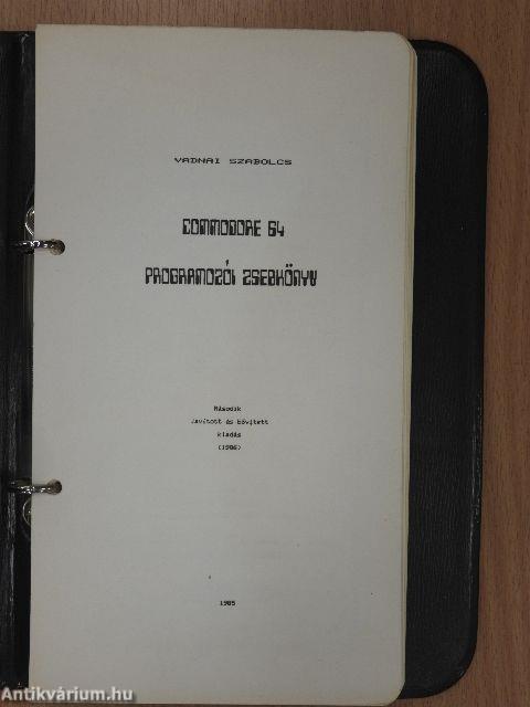 Commodore 64 programozói zsebkönyv