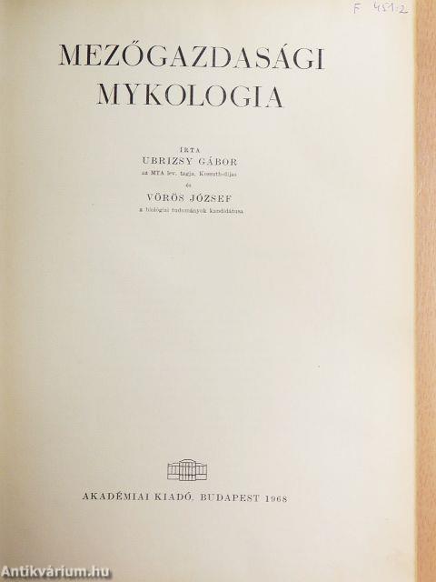 Mezőgazdasági mykologia
