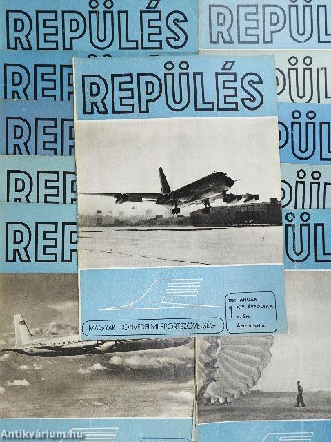 Repülés 1961. (nem teljes évfolyam)