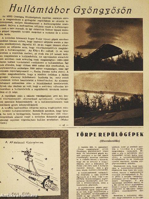 Repülés 1961. (nem teljes évfolyam)