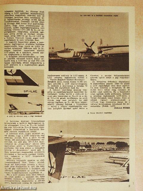 Repülés-ejtőernyőzés 1980. január-december