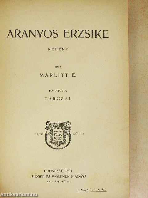 Aranyos Erzsike I-II.