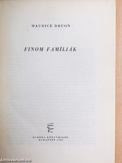 Finom famíliák
