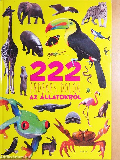 222 Érdekes dolog az állatokról