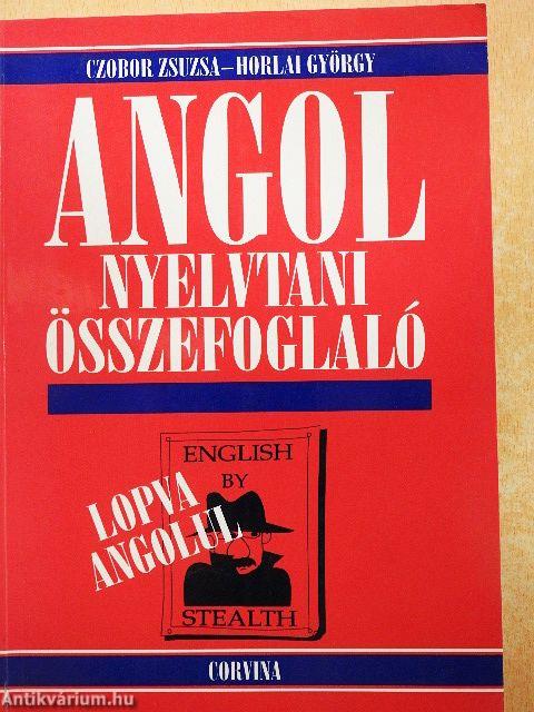 Angol nyelvtani összefoglaló