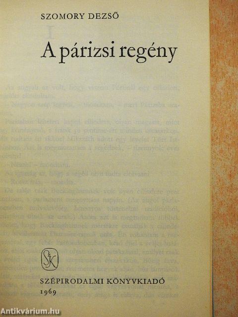 A párizsi regény
