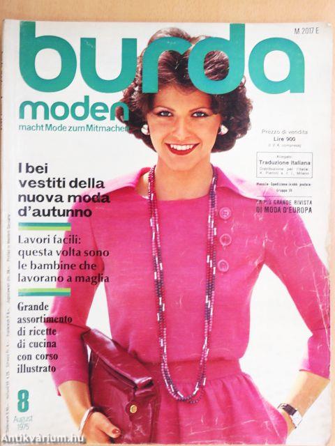 Burda Moden August 1975