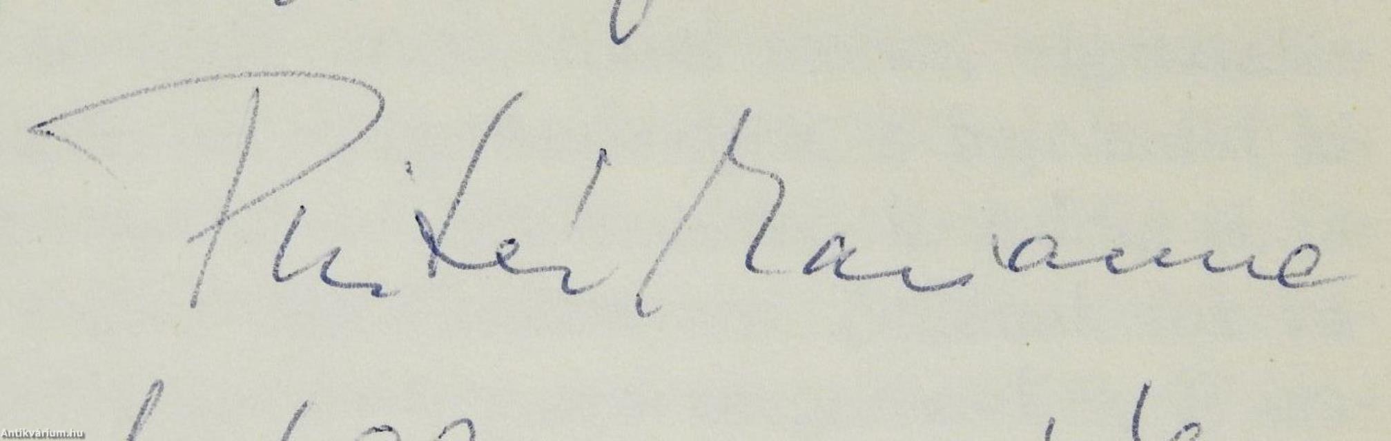 Százarcú élet (dedikált példány)