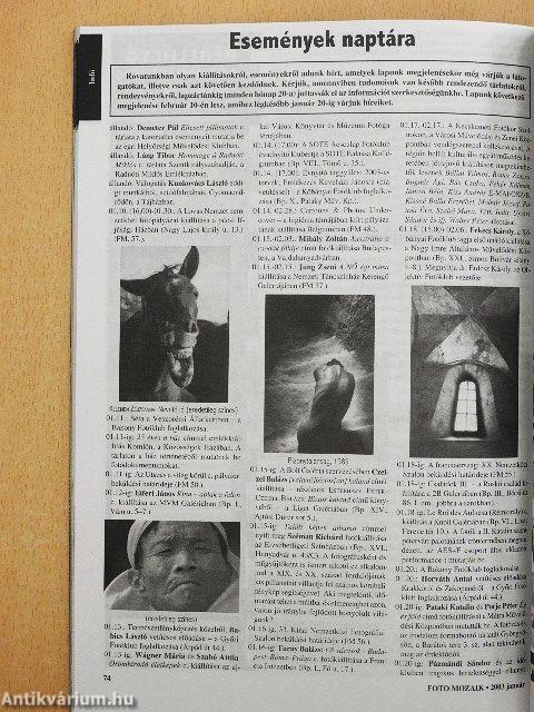 Foto Mozaik 2003. január-december