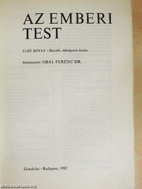 Az emberi test 1-2.