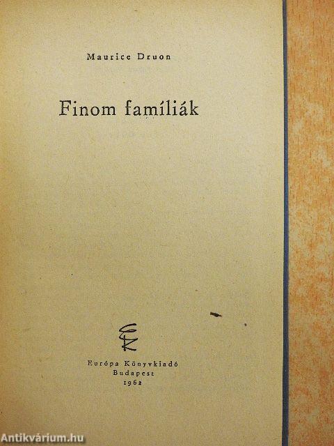 Finom famíliák