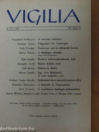 Vigilia 1980. február