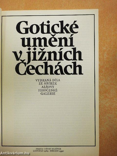 Gotické umení v jizních Cechách