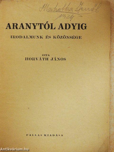 Aranytól Adyig