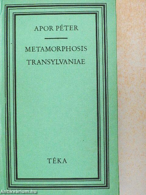 Metamorphosis Transylvaniae