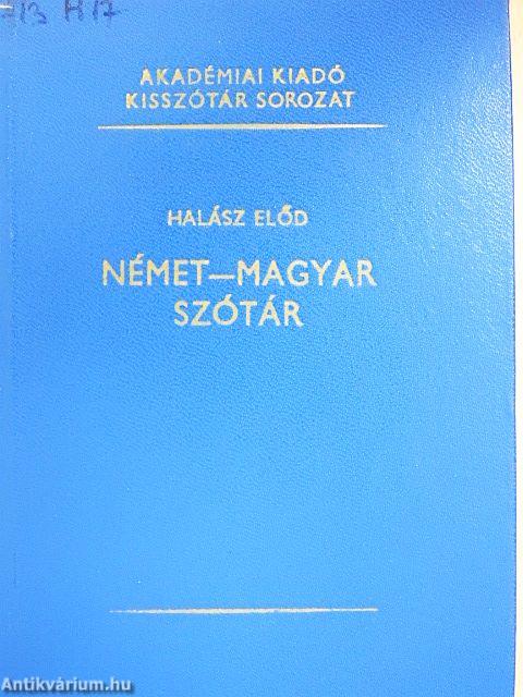 Német-magyar szótár