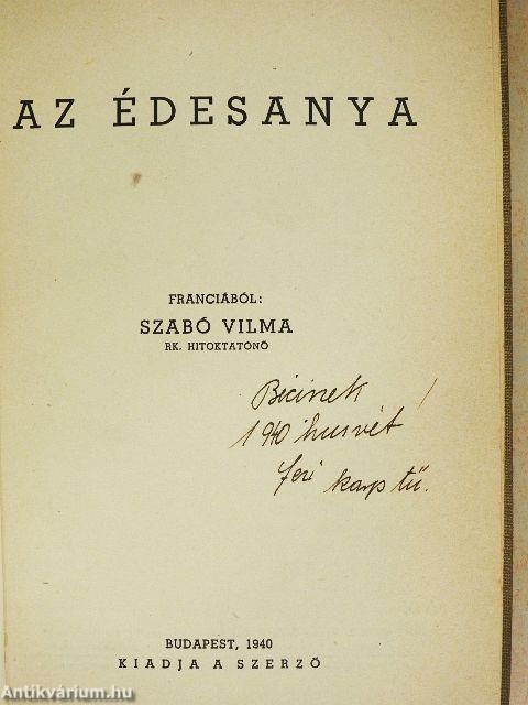 Az édesanya