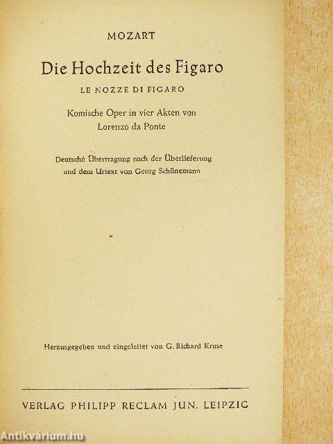 Die Hochzeit des Figaro