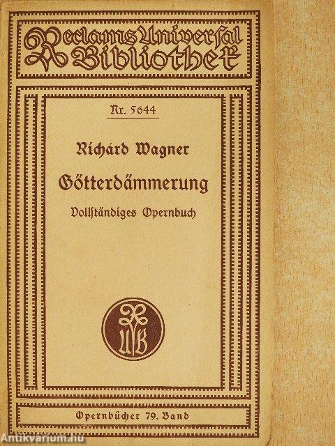 Götterdämmerung  (gótbetűs)