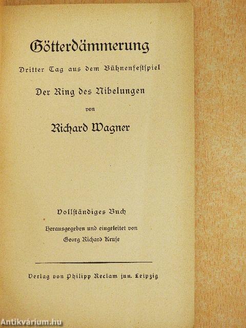 Götterdämmerung  (gótbetűs)