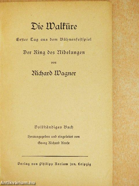 Die Walküre (gótbetűs)