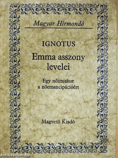 Emma asszony levelei