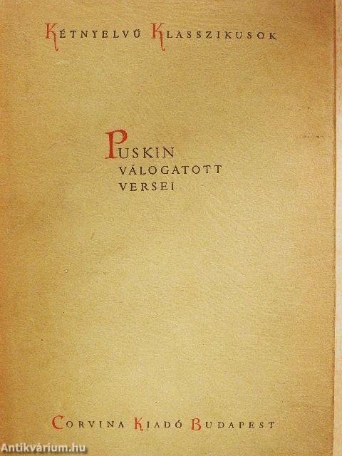 Puskin válogatott versei