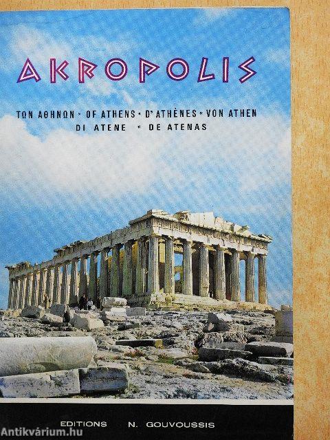Die Akropolis von Athende Atenas